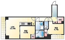 パークフラッツ安堂寺町 5階