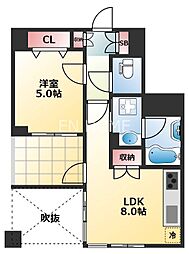プレサンスロジェ心斎橋 6階