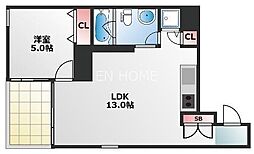 アーバンフラッツ湊町 3階/302