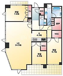 間取図画像 3LDK