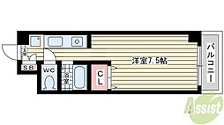 プリマヴェーラ妙法寺 1Kの間取図画像