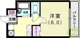 エトワール西神戸  ｜ 兵庫県神戸市西区大津和1丁目（賃貸マンション1K・3階・21.00㎡） その2