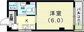 パークサイドマンション  ｜ 兵庫県神戸市須磨区戸政町1丁目（賃貸マンション1K・2階・17.10㎡） その2