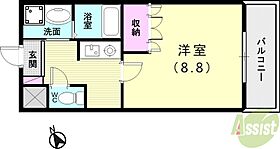 ルミナスコートII  ｜ 兵庫県神戸市西区玉津町西河原340（賃貸アパート1K・1階・29.75㎡） その2