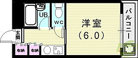 ヴィラ大蔵  ｜ 兵庫県神戸市西区伊川谷町有瀬1057-4（賃貸マンション1K・1階・19.30㎡） その2