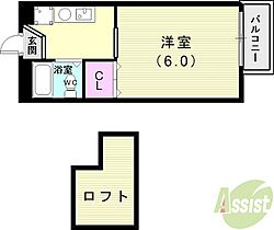 ラメールI  ｜ 兵庫県神戸市西区池上2丁目（賃貸アパート1R・1階・18.01㎡） その2