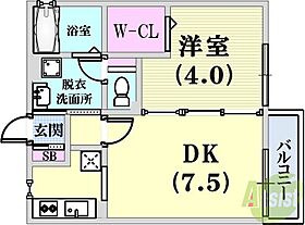 エスポワール  ｜ 兵庫県神戸市長田区長田町6丁目（賃貸アパート1DK・2階・30.30㎡） その2