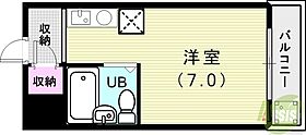 リッチライフ伊川谷I  ｜ 兵庫県神戸市西区大津和2丁目（賃貸マンション1R・2階・19.00㎡） その2