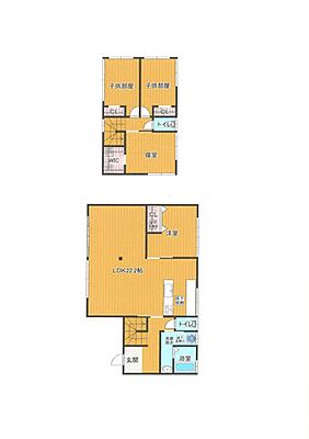 間取り 緑が丘一丁目中古戸建