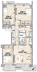 間取図画像 3LDK