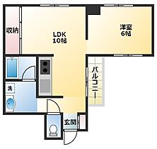 ベルドミール今川  ｜ 大阪府大阪市東住吉区田辺5丁目5-18（賃貸マンション1LDK・2階・36.00㎡） その1