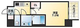 アドバンス大阪ブリス  ｜ 大阪府大阪市東住吉区桑津2丁目14-1（賃貸マンション1K・7階・23.40㎡） その1