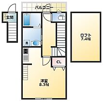 あんしん住道矢田08-5001  ｜ 大阪府大阪市東住吉区住道矢田8丁目8-24（賃貸アパート1R・2階・29.10㎡） その2