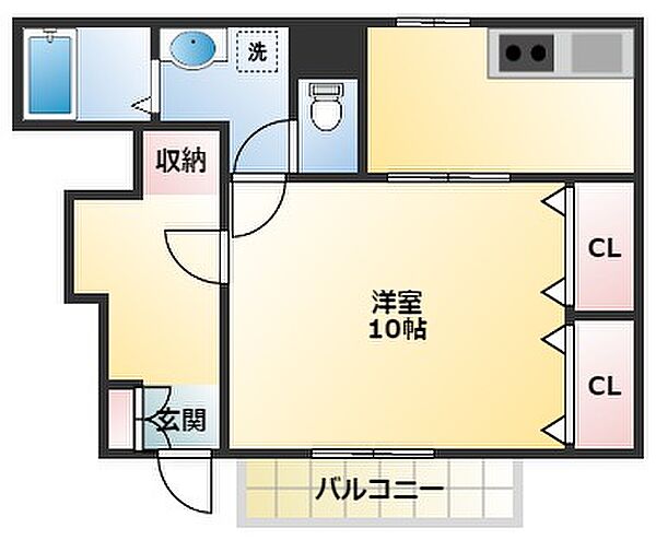 セレーノ　エテルノ 106｜大阪府大阪市平野区長吉長原4丁目(賃貸アパート1K・1階・40.00㎡)の写真 その2