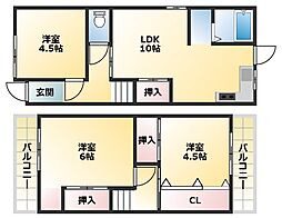 照ヶ丘矢田2丁目貸家