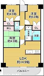 間取図画像 3LDK