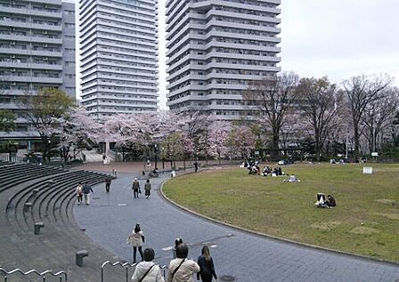 川口西公園 470m