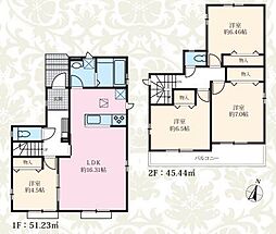川口市新堀　新築分譲住宅　全22棟今回販売11棟　H号棟