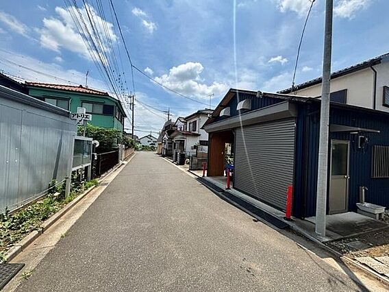 前面道路含む現...