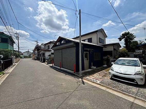 前面道路含む現...
