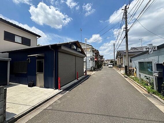 前面道路含む現...
