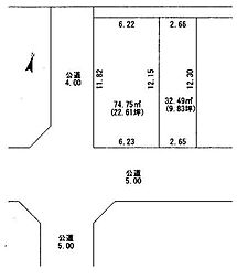 大字安行藤八 売土地