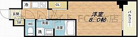 アルグラッド梅田WEST  ｜ 大阪府大阪市福島区福島6丁目4-1（賃貸マンション1K・8階・24.36㎡） その2