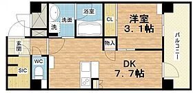 T・mission IN CRYSTAL OSAKA  ｜ 大阪府大阪市都島区片町1丁目2-14（賃貸マンション1DK・10階・30.84㎡） その2