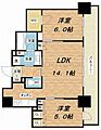 ブランズタワー・ウェリス心斎橋SOUTH3階21.0万円