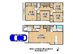 京都市伏見区日野西大道町　新築一戸建て　2期　1号棟