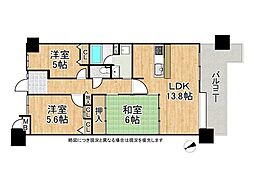 間取図画像 3LDK
