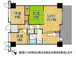 間取図画像 3LDK