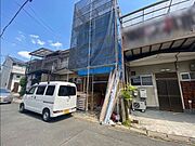 南向き！陽当り良好なお家。完成が楽しみですね