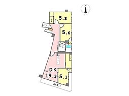 間取図画像 3LDK