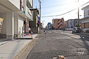 物件の西側前面道路（北側から）［2026年1月19日撮影］