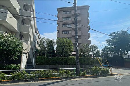 ハウス南ときわ台の外観(北東側から)