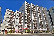 クレール川口の外観（西側から）