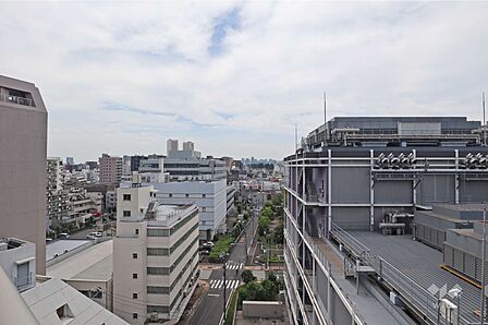 バルコニーからの眺め（南方向）［2026年7月31日撮影］