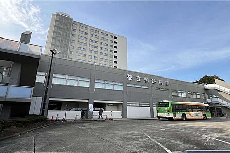 東京都立駒込病院の外観