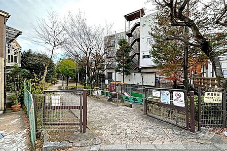石神井川緑道の外観
