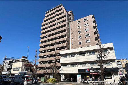 ライオンズプラザ本蓮沼の外観(南側から)