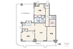 モリス川口 3LDKの間取図画像