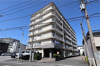 外観：エクセレンス川口の外観（南側から）