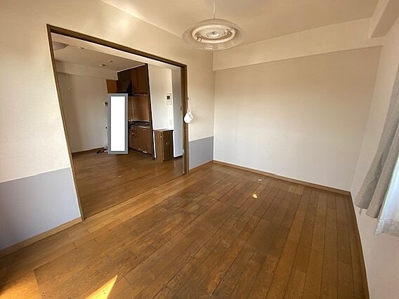 東南の角部屋で...