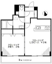 Uガーデン上荻 302 ｜ 東京都杉並区上荻３丁目7-7（賃貸マンション1LDK・3階・48.24㎡） その2