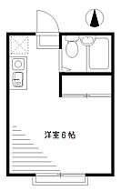 ウエストポイント 202 ｜ 東京都杉並区西荻南２丁目2-21（賃貸アパート1R・2階・17.32㎡） その2