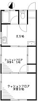 小川ハイツ 203 ｜ 東京都杉並区今川４丁目15-17（賃貸アパート2K・2階・33.52㎡） その2