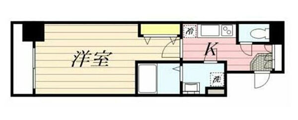 東京都港区芝大門2丁目(賃貸マンション1K・6階・30.87㎡)の写真 その2