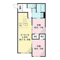 Comodo　Casa 101 ｜ 大阪府豊中市南桜塚1丁目13-58（賃貸アパート2LDK・1階・44.40㎡） その2