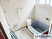 お風呂場でゆったりと寛げます。